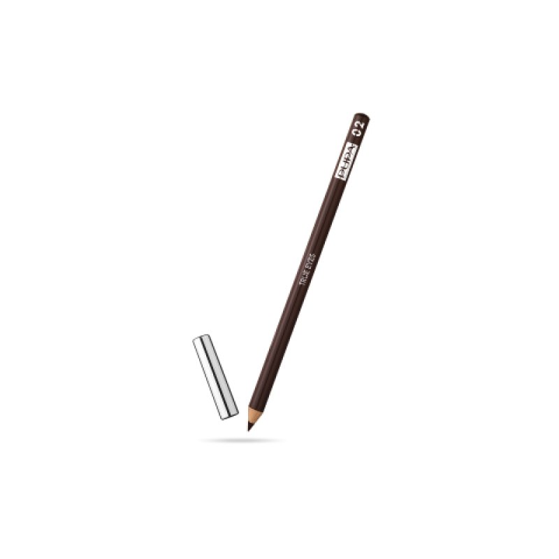 PUPA Milano True Eyes eye pencil 1,4 g Kohl 02 Intense Brown