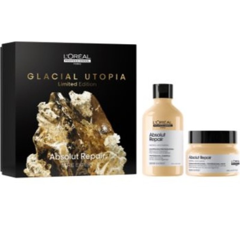 Cofre Glacial Utopía Trio SH (300ml) Mask (250ml) Aceite Absolut Repair (90ml)