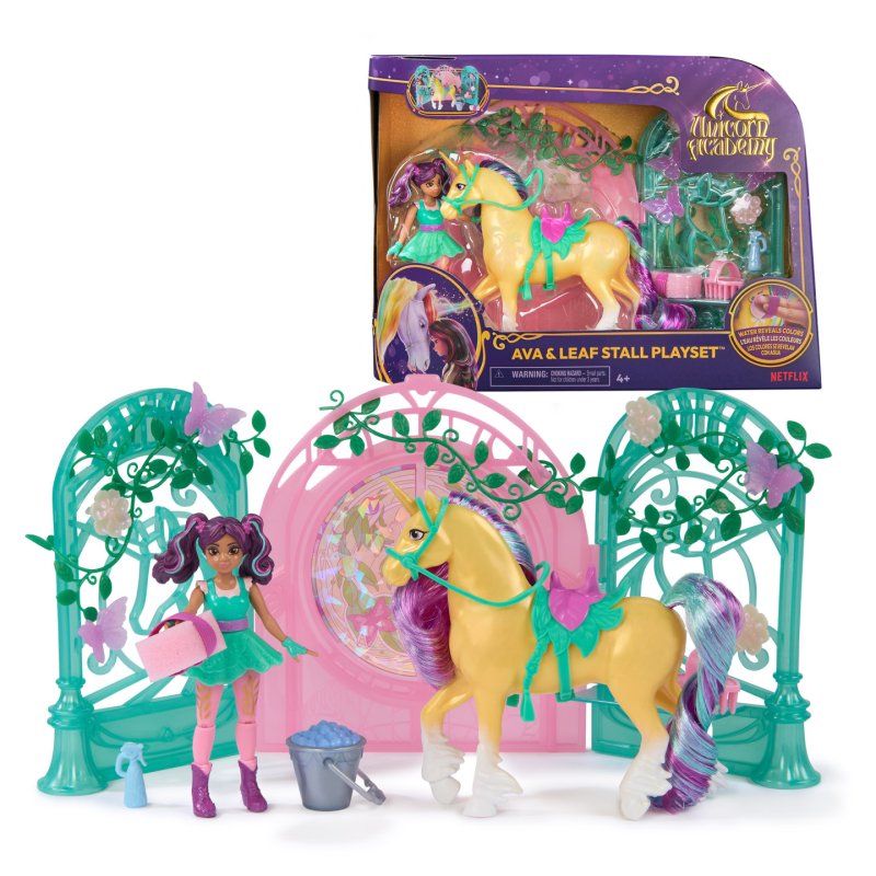 Unicorn Academy - Ava & Leaf Stall Playset - (6072051)