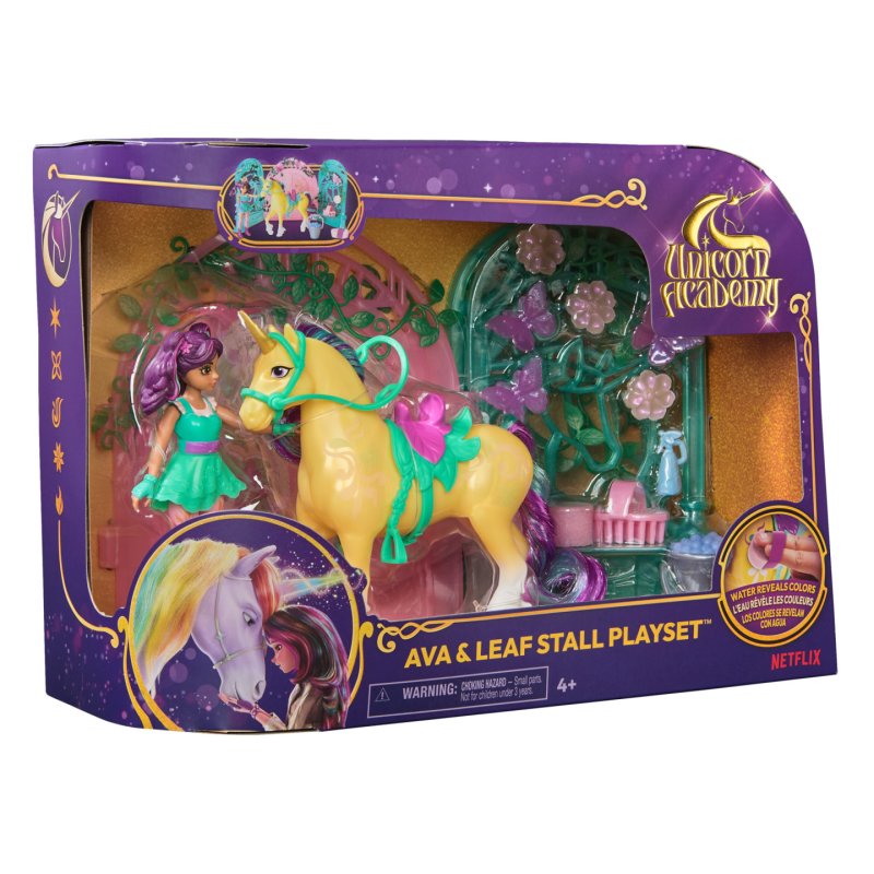 Unicorn Academy - Ava & Leaf Stall Playset - (6072051)