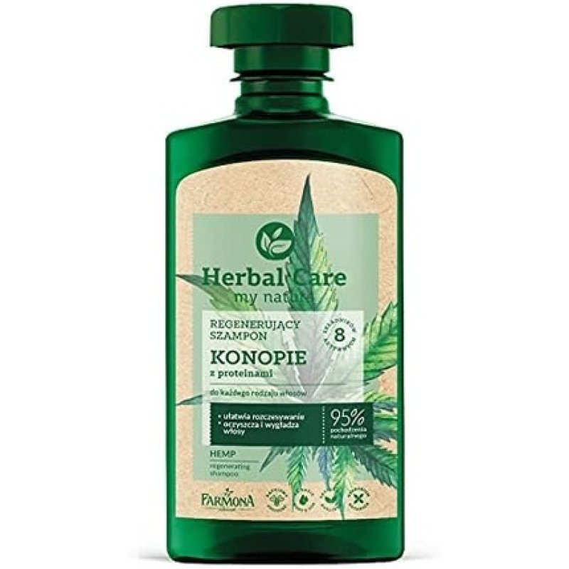 HERBAL CARE Regenerating Hemp Shampoo with Proteins 330ml