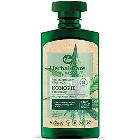 HERBAL CARE Regenerating Hemp Shampoo with Proteins 330ml