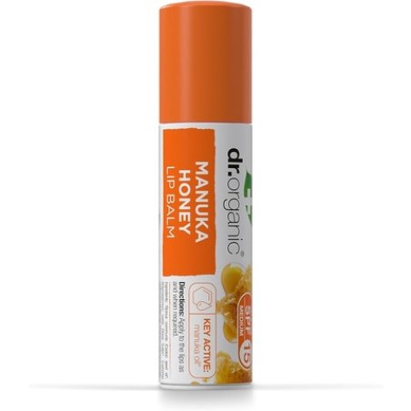 Dr Organic Manuka Lip Balm Natural Vegetarian Cruelty Free Paraben and SLS Free 5.7ml