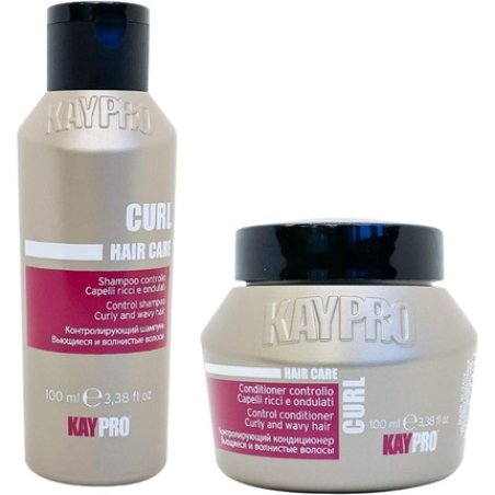 Kepro Kaypro Hair Care Mini CURL Shampoo & Mask 100ml