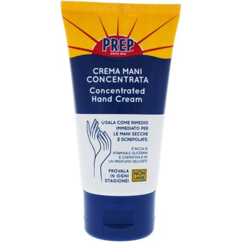 Prep Concentrated Hand Cream Intensive Repairing Hand Cream with Vitamin E Glycerin and Keratin 75ml
