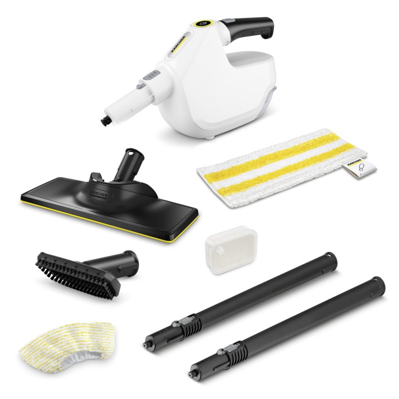 Kärcher SC 1 Multi & Up Portable steam cleaner 0.2 L 1300 W Black Yellow