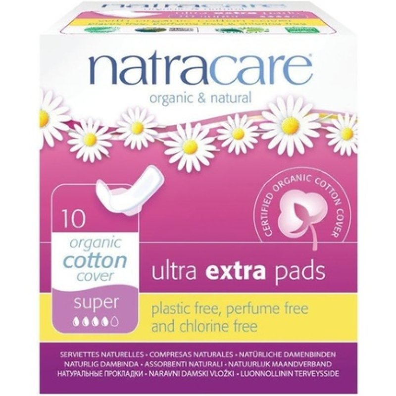 NATRACARE Ultra Extra Super Pads 10 Count