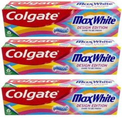 Colgate Max White Design Edition Crystal Mint Toothpaste 75ml