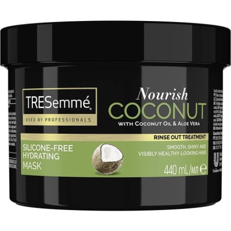 TRESemme Nourish Coconut Rinse-Out Hair Treatment with Coconut Oil and Aloe Vera Hydrating Mask 440ml