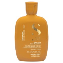 Alfaparf Milano Semi di Lino Sunshine Sulfate Free Shampoo After Sun Chlorine Protection Vegan Formula For Shiny Silky
