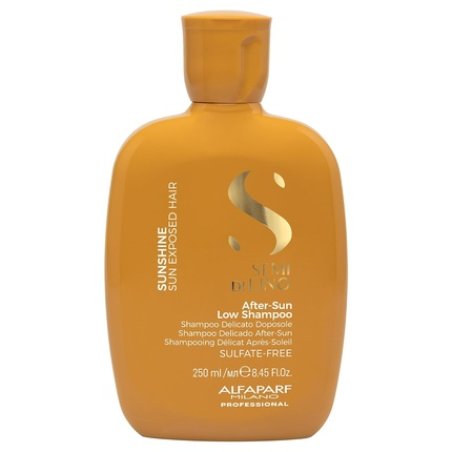 Alfaparf Milano Semi di Lino Sunshine Sulfate Free Shampoo After Sun Chlorine Protection Vegan Formula For Shiny Silky