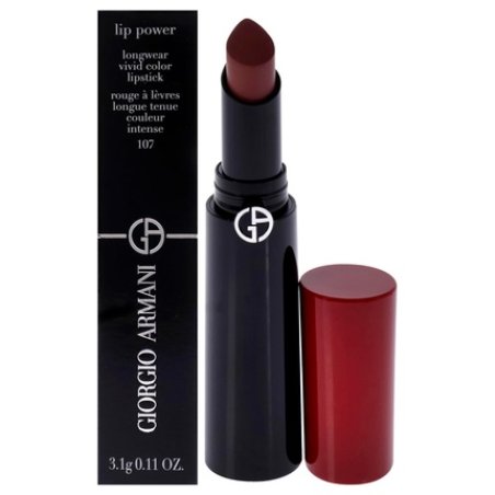 GIORGIO ARMANI Lip Power Longwear Vivid Color Lipstick 0.11 oz