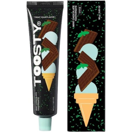 Fluoride Mint Chocolate Toothpaste Anticavity Breath Refreshing 80g/2.83oz - Made in Korea