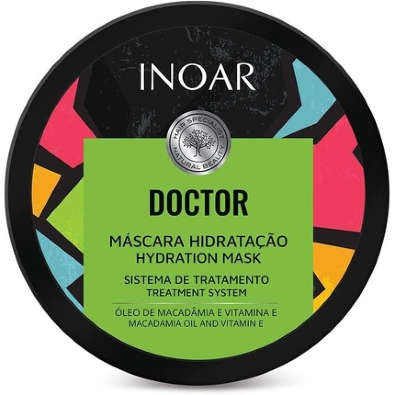 INOAR Doctor Hydration Hair Mask Treatment System 250g