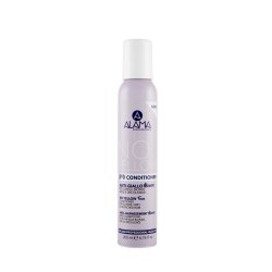 Alama Professional No-Yellow Wow Conditioner In Mousse Toning for Blonde, Gray, and Bleached Hair with Violet Pigment