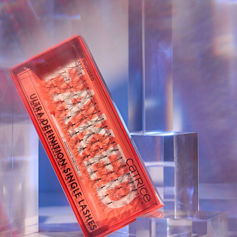 Catrice Faked Ultra Definition Single Lashes Black Long Lasting Vegan False Eyelash Effect 51pcs