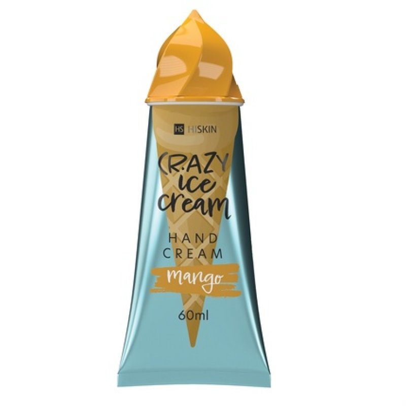 Hiskin Crazy Ice Cream Hand Cream Mango 60ml