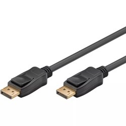 Goobay 74779 câble DisplayPort 3 m Noir