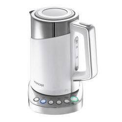 Concept RK3170 electric kettle 1.7 L 2200 W Stainless steel White