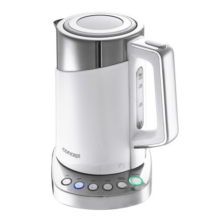 Concept RK3170 electric kettle 1.7 L 2200 W Stainless steel White