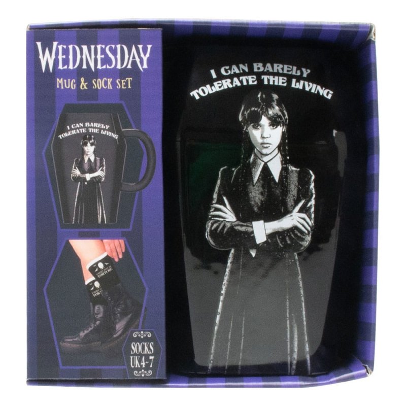 Wednesday mug et chaussettes Set