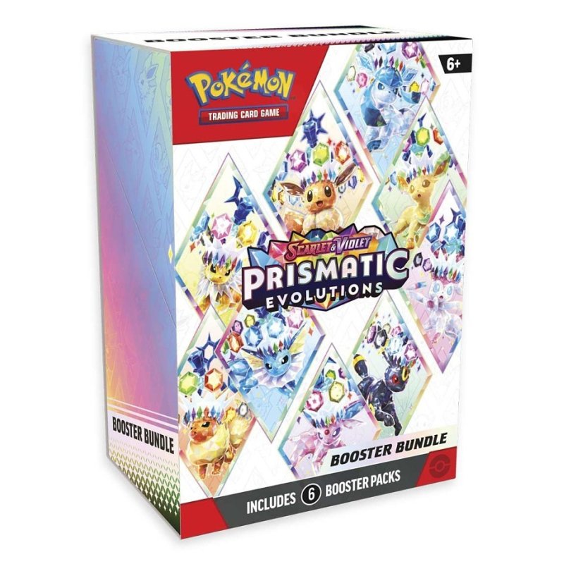 Pokémon Scarlet & Violet 8,5 Prismatic Evelutions Booster Bundle *ANGLAIS*