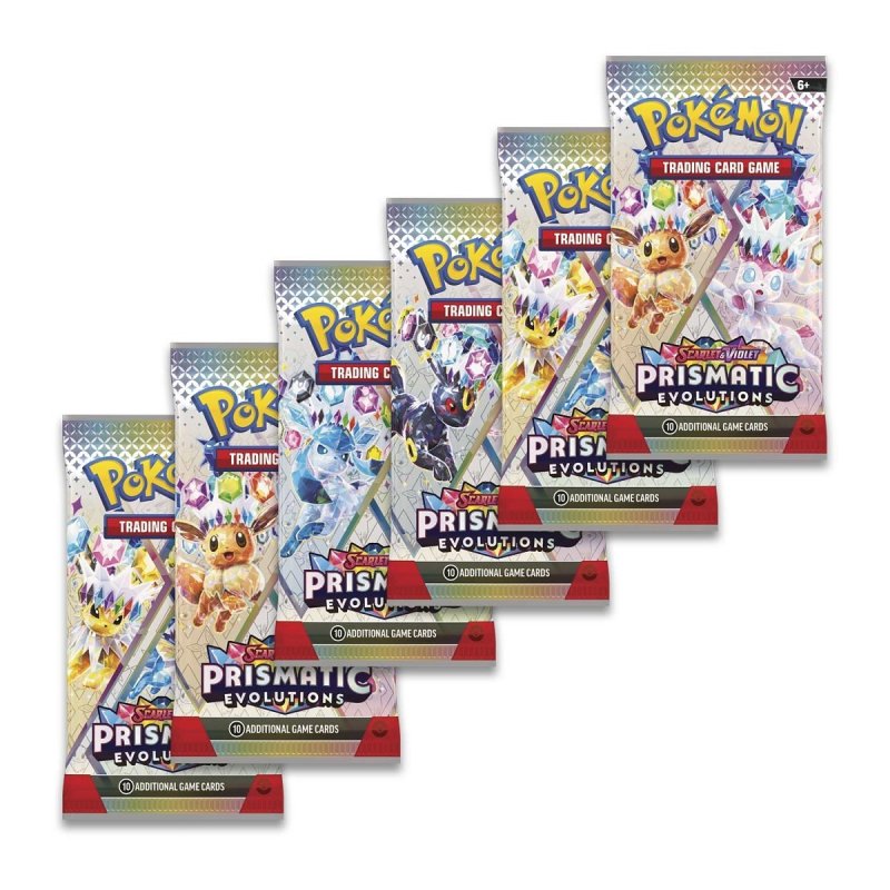 Pokémon Scarlet & Violet 8,5 Prismatic Evelutions Booster Bundle *ANGLAIS*