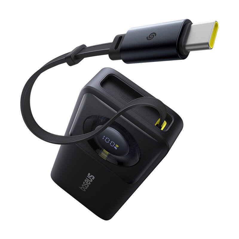 Powerbank Baseus OS Free2Pull 10000mAh 30W cable (black)