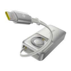 Powerbank Baseus OS Free2Pull 10000mAh 30W cable (grey)