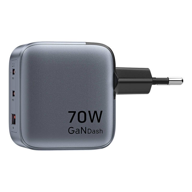 GaN Vention USB-C C A 70W Charger (Gray)