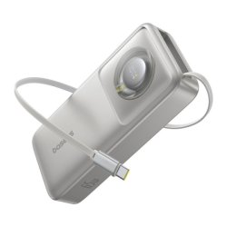 Powerbank Baseus OS Free2Pull 20000mAh 65W cable (szary)