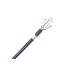 Digital Microphone extra flexible windshield 2 x 0,22mm² outer diameter 6 mm blu