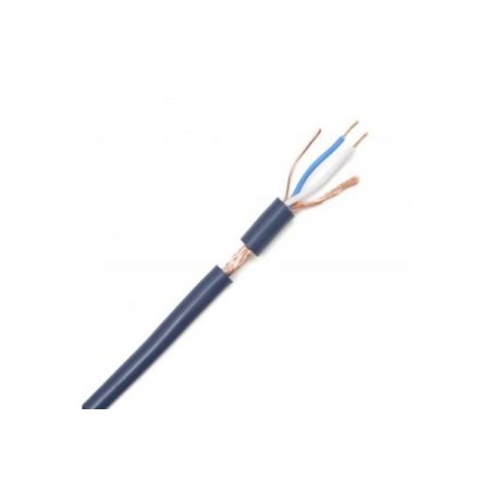 Digital Microphone extra flexible windshield 2 x 0,22mm² outer diameter 6 mm blu