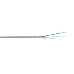 Aluminium patch pair, 2 x 0.22 mm², grey sheath