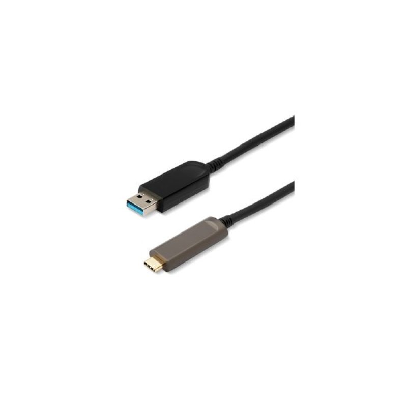 OPTICAL FIBER CORDS USB 3.1 gen2 type A MALE/ C MALE of 15 M