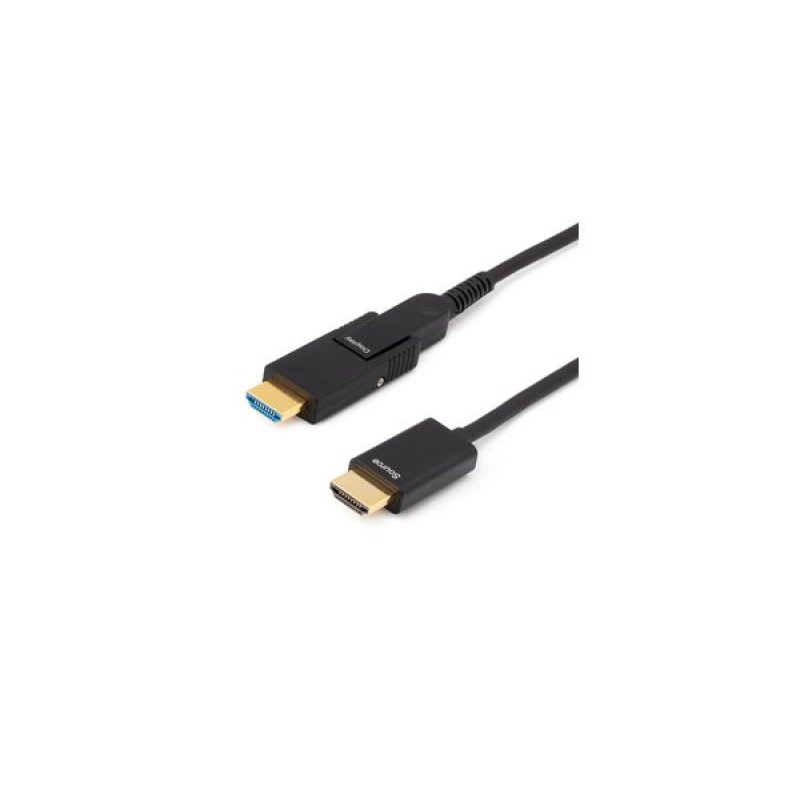 CORDON HDMI-A débrochable 2.0 4k@60Hz FIBRE OPTIQUE ACTIVE DE 15 M