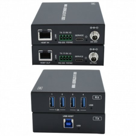 Altimium TP.USB32 AV extender AV transmitter & receiver Black