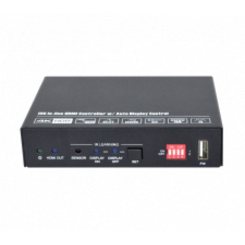 HDMI2.0 controller with control via IR, RS232, relay, CEC, EDID & HDCP managemen