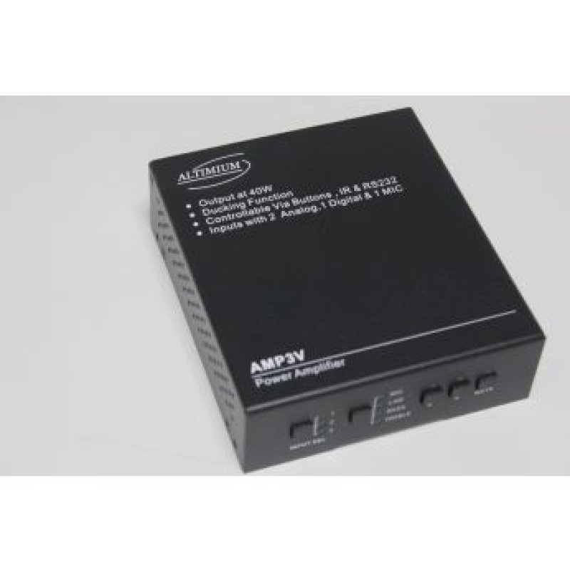 Altimium AMP3V audio amplifier Multi-purpose Black