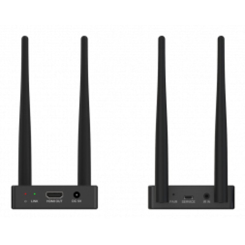 HDMI to WIFI Extender KIT, HDMI 1.4, HDCP 1.4, 1920x1200@Hz, Standard H.265, Max