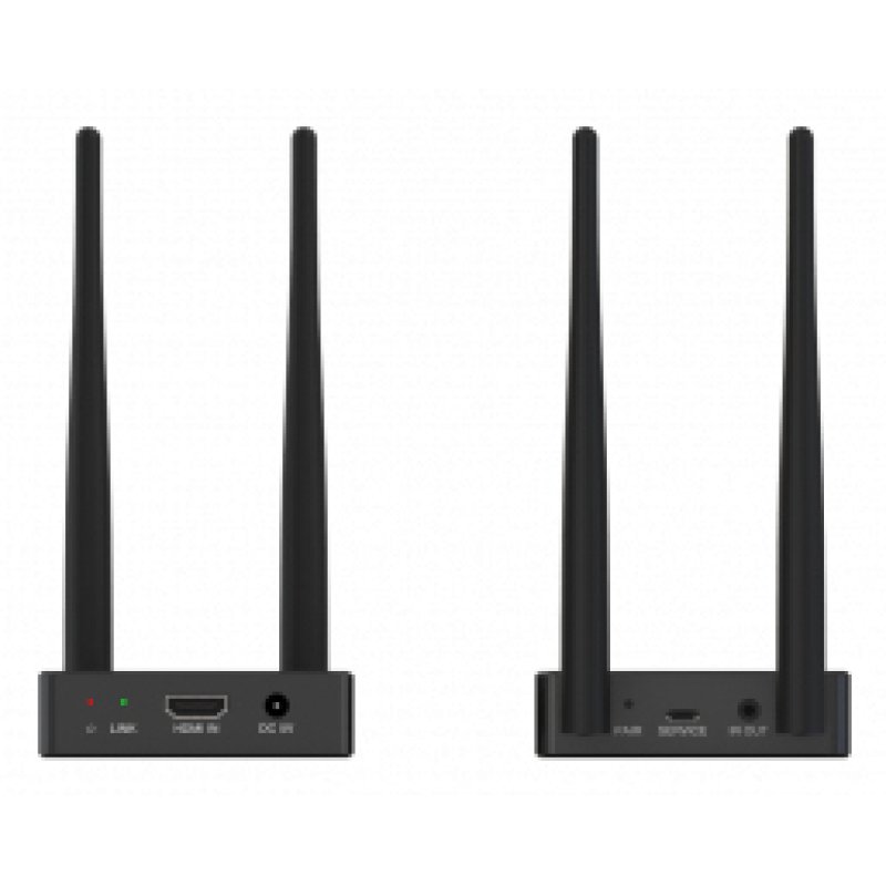 Altimium WFH140 extension audio/video Émetteur et récepteur AV Noir