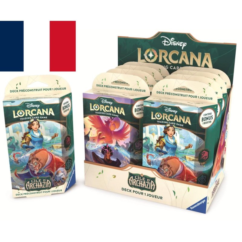 DISNEY - Lorcana - Trading Cards Boite de 8 Starters Chapitre 7 - FR