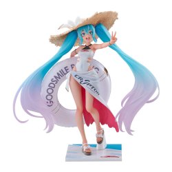 Hatsune Miku GT Project statuette PVC Tenitol 1/7 Racing Miku 2024: Tropical Ver. 21 cm