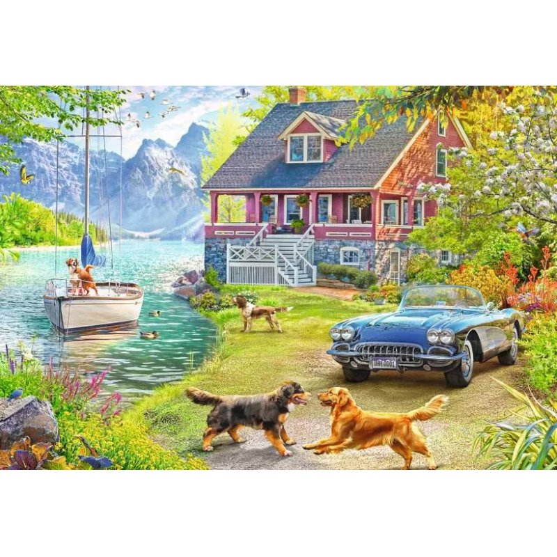 Ravensburger 12.001.370 puzzle Jeu de puzzle 200 pièce(s) Paysage