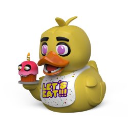 Numskull - TUBBZ Canard de bain - Five Nights at Freddy's - Chica (Première Édition) - 9cm