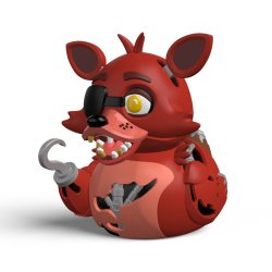 Numskull - TUBBZ Canard de bain - Five Nights at Freddy's - Foxy (Première Édition) - 9cm