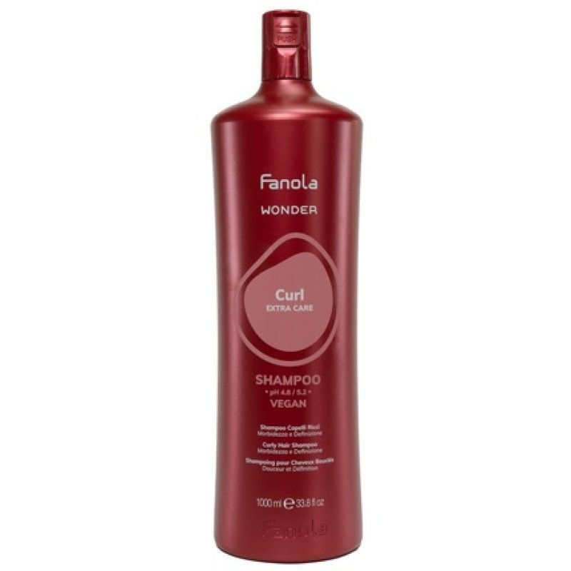 Fanola Wonder Curl Shampoo for Curly and Wavy Hair 1000ml