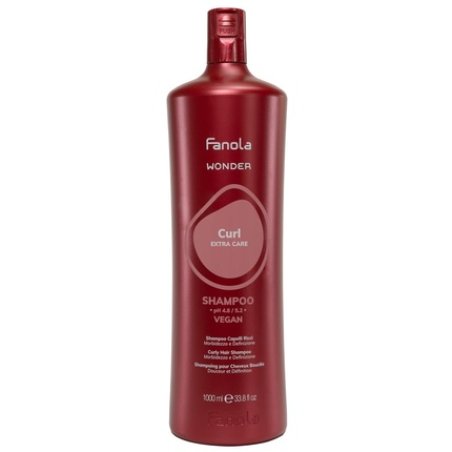 Fanola Wonder Curl Shampoo for Curly and Wavy Hair 1000ml