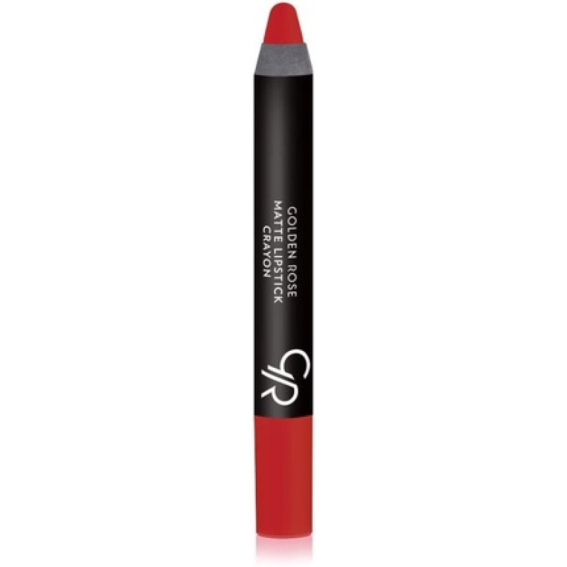 Golden Rose Matte Lipstick Crayon 07 Fire Brick Red II