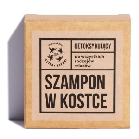 MYDLARNIA CZTERY SZPAKI Detoxifying Hair Shampoo Bar 7